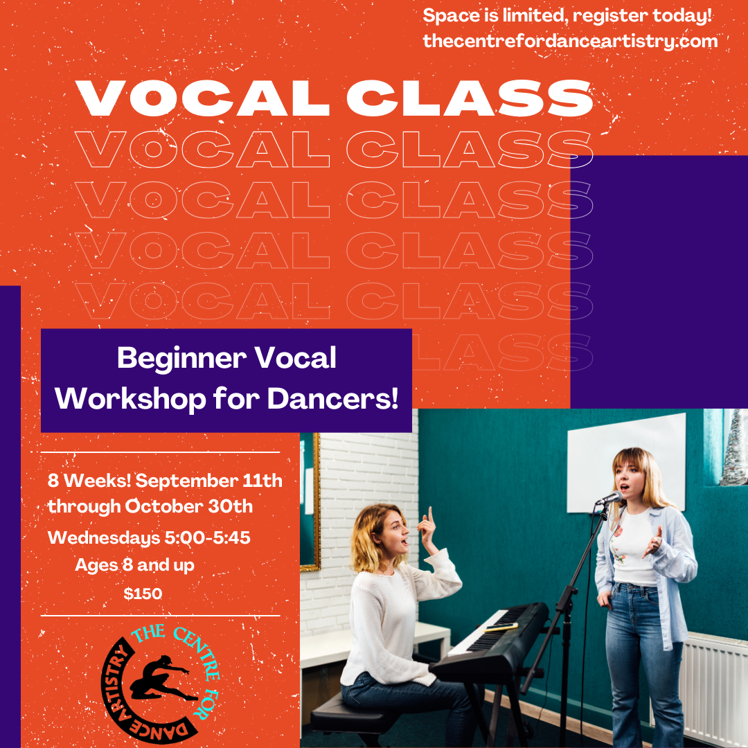 Orange Purple Maximalist Vocal Class Instagram Post